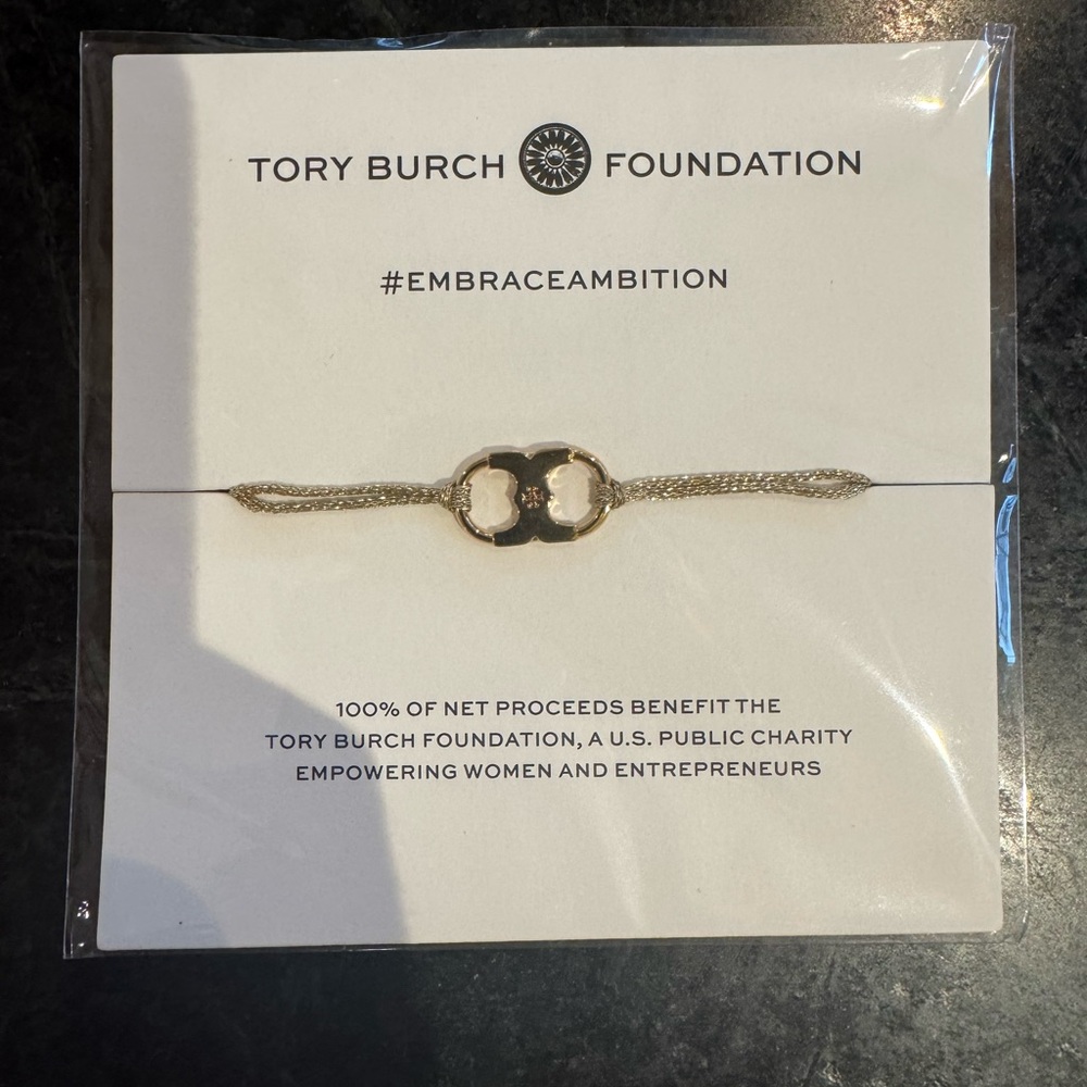 Tory Burch Gold Embrace Ambition Bracelet